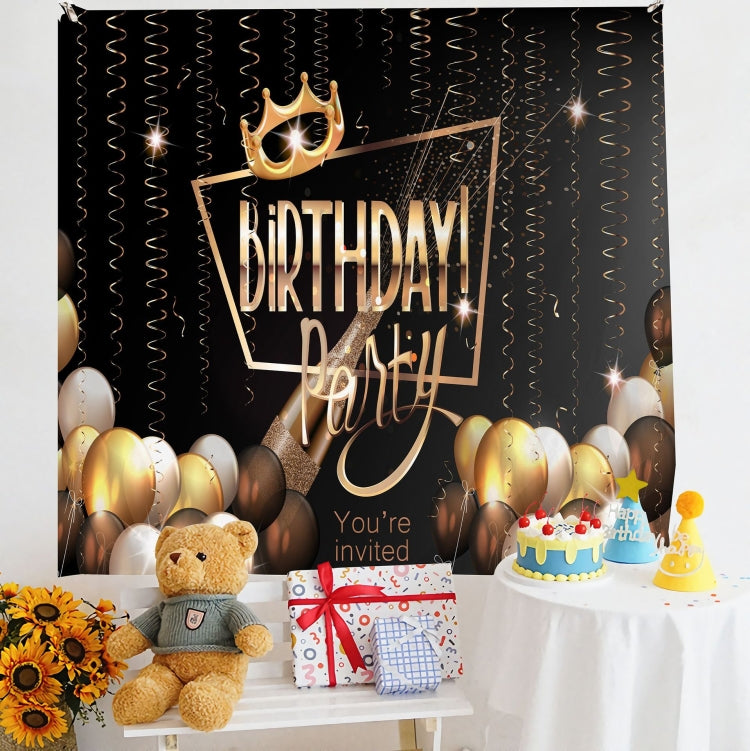 Birthday Layout Hanging Cloth Children Photo Wall Cloth, 150x230cm Velvet, 180x200cm Velvet