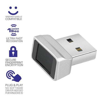 TRU7 USB Fingerprint Reader Module for Windows 8 10 11 Hello, TRU7