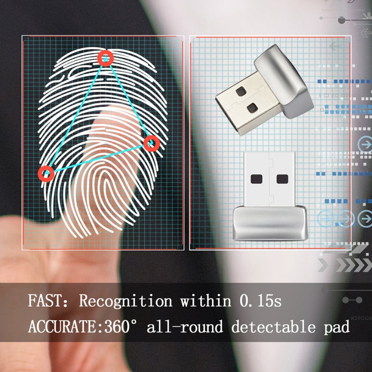 TRU7 USB Fingerprint Reader Module for Windows 8 10 11 Hello, TRU7