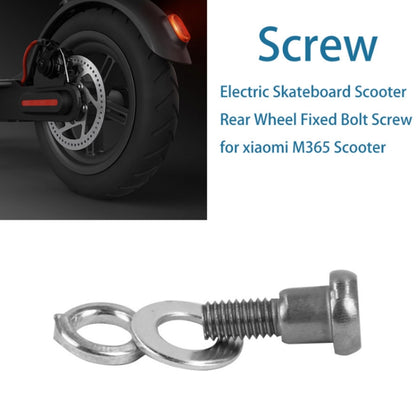 5 PCS For Xiaomi Mijia M365/PRO Scooter Rear Wheel Fixing Screws, Rear Wheel Screws