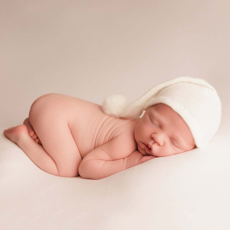Newborn Photography Clothing Baby Photography Fur Ball Knitted Long Tail Hat, Hat(Light Purple), Hat(Grey), Hat(Coffee), Hat(Green), Hat(Taro Color), Hat(Light Green), Hat(Camel), Hat(Pink), Hat(Yellow), Hat(Light Blue), Hat(Blue), Hat(White)