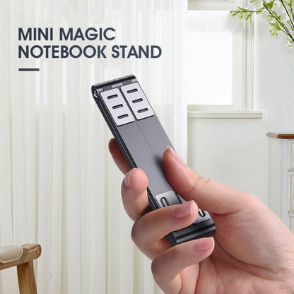 X23 3 In 1 Portable Storage Foldable Aluminum Phone Tablet Stand, X23 (Grey), X23 (Silver)