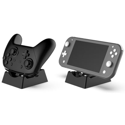 Game Console Handle Stand Charger For Nintendo Switch/Switch Oled/Switch Lite, DSS-100 Black