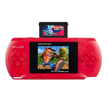 Children Palm Gaming Machine Plug Card Mini 2.4 Inch Color Screen Classic Intellectual Game Console, DG-172