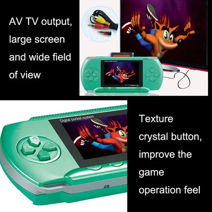 Children Palm Gaming Machine Plug Card Mini 2.4 Inch Color Screen Classic Intellectual Game Console, DG-172