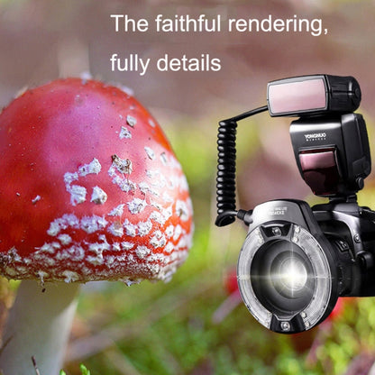 For Canon TTL Oral Insect Insect Teeth Ring Light YONGNUO YN-14EX II Macro Ring Flash Speedlite, YN-14EX II