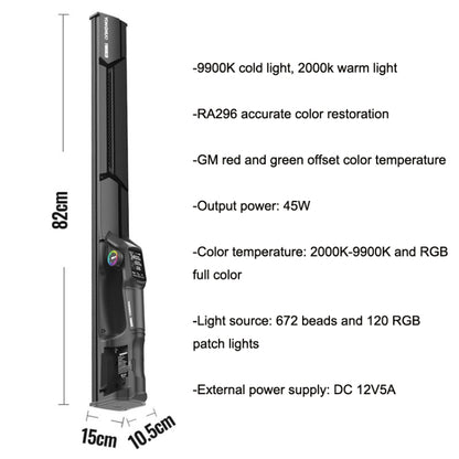 Colorful Stick Light Hand Holds LED Photography Fili Lights, YONGNUO YN660 RGB Standard Version, YONGNUO YN660 RGB Standard Version+Remote Control, YONGNUO YN660 RGB Standard Version+Power Adapter                                                        ...