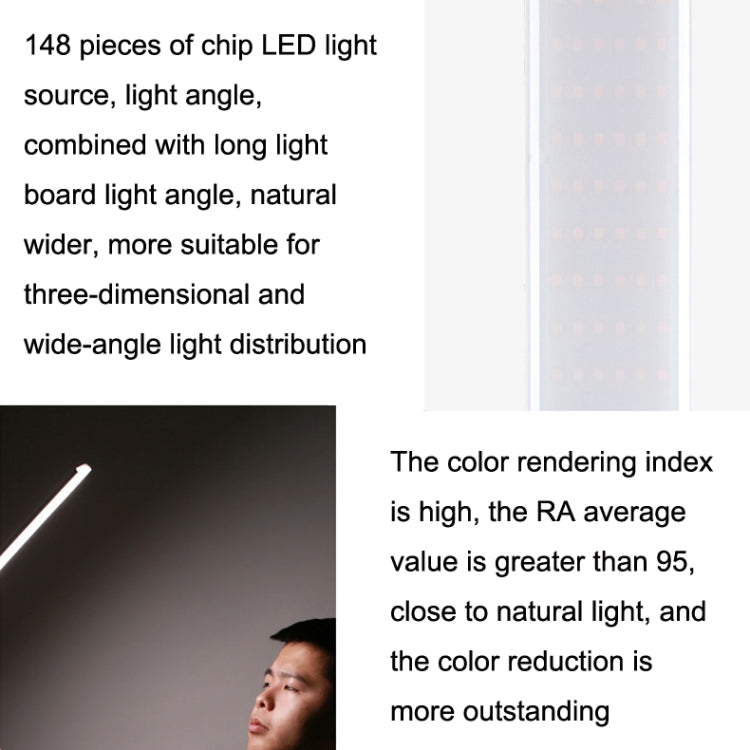YONGNUO YN360S SLR LED Fill Light Stick Handheld Camera Lights External Photo Lamp, Style:, YONGNUO YN360S Standard, YONGNUO YN360S Standard+Power Supply, YONGNUO YN360S Standard+Package