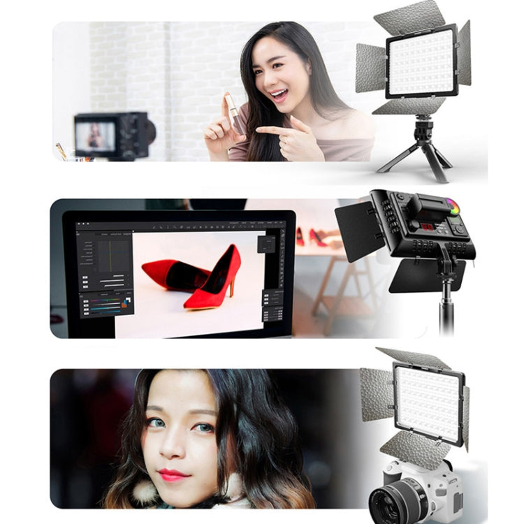YONGNUO YN300IV Four Generations RGB Full Color Photography Lamp Double Color LED Fill Light, Style:, YN300IV Standard, YN300IV EU Plug Power Adapter