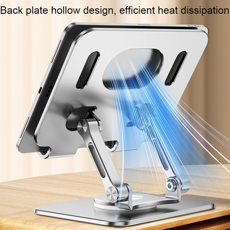 SP-026 360-degree Rotating Universal Desktop Tablet Folding Bracket, SP-026 (Gray)