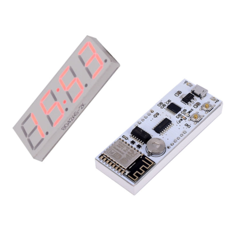 0.8 Inch Electronic Clock Movement Module WIFI Digital Tube Digital Time Display