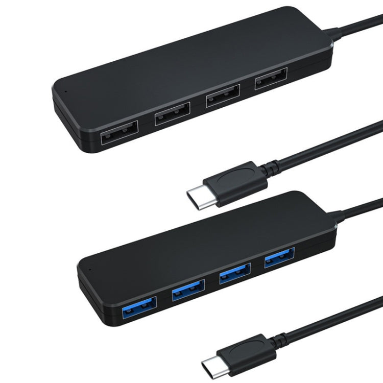 4 Ports Expansion Dock Notebook High Speed HUB, AC3-L43 Type-c/USB-c USB2.0 120cm