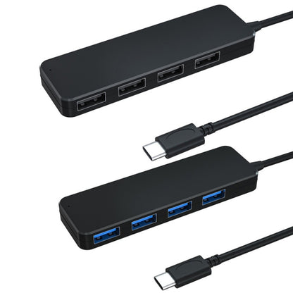 4 Ports Expansion Dock Notebook High Speed HUB, AC3-L43 Type-c/USB-c USB2.0 120cm