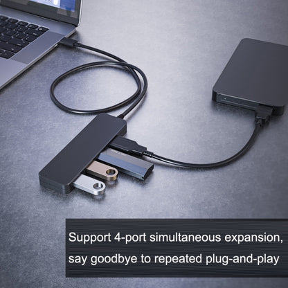4 Ports Expansion Dock Notebook High Speed HUB, AC3-L43 Type-c/USB-c USB2.0 120cm