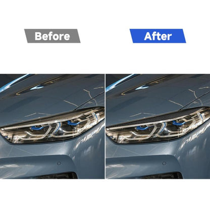 For 2019-2024 BMW 8 Series G14 2pcs /Set Universal Headlight Eyebrow Sticker