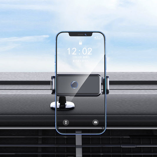 Car Air Outlet Smart Navigation Electric Mobile Phone Holder, 660 Black, 660 Gray, 661 Clamping, 661 Paste