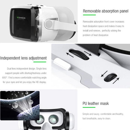 3D Virtual Reality Helmet VR Glasses With Bluetooth Headset, G04BS, G04BS+B01 Handle, G04BS+B03 Handle