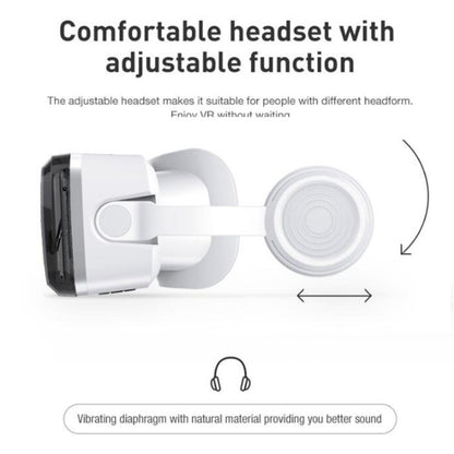3D Virtual Reality Helmet VR Glasses With Bluetooth Headset, G04BS, G04BS+B01 Handle, G04BS+B03 Handle