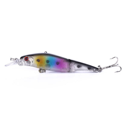 HENGJIA JM010 9cm 7g 2 Sections Bionic Bait With Beads Diving Mino Fake Bait, JM010 9cm 7g 2, JM010 9cm 7g 3, JM010 9cm 7g 4, JM010 9cm 7g 6, JM010 9cm 7g 7, JM010 9cm 7g 8