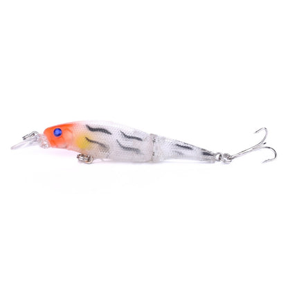 HENGJIA JM010 9cm 7g 2 Sections Bionic Bait With Beads Diving Mino Fake Bait, JM010 9cm 7g 2, JM010 9cm 7g 3, JM010 9cm 7g 4, JM010 9cm 7g 6, JM010 9cm 7g 7, JM010 9cm 7g 8
