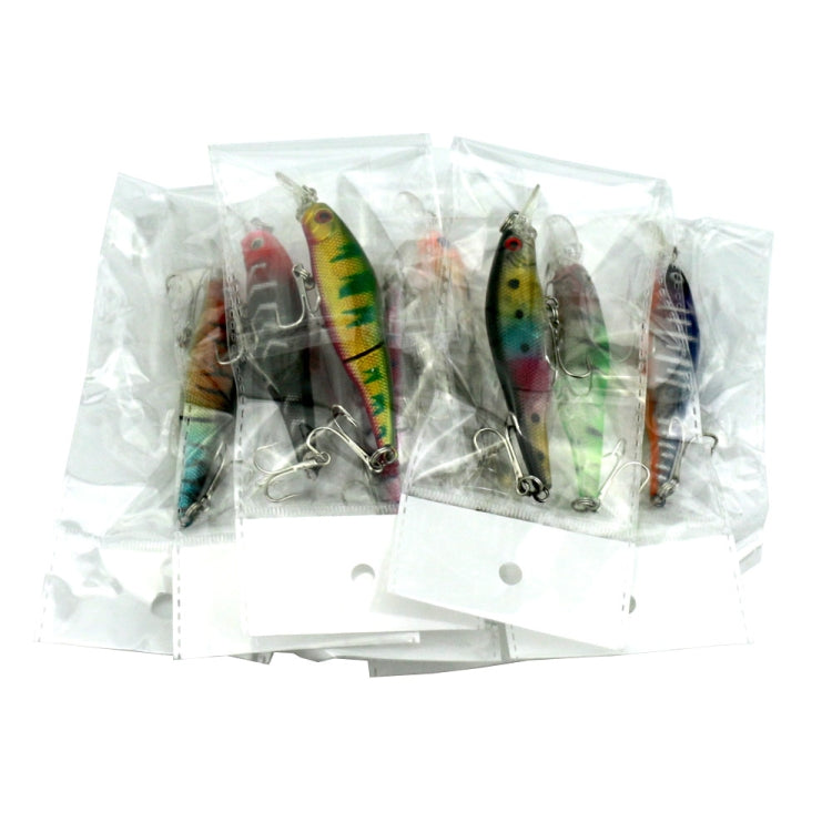 HENGJIA JM010 9cm 7g 2 Sections Bionic Bait With Beads Diving Mino Fake Bait, JM010 9cm 7g 2, JM010 9cm 7g 3, JM010 9cm 7g 4, JM010 9cm 7g 6, JM010 9cm 7g 7, JM010 9cm 7g 8