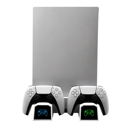 SYP5-5088 PS5 Handle Dual Charging Cooling Fan With Disc Storage Rack, SYP5-5088