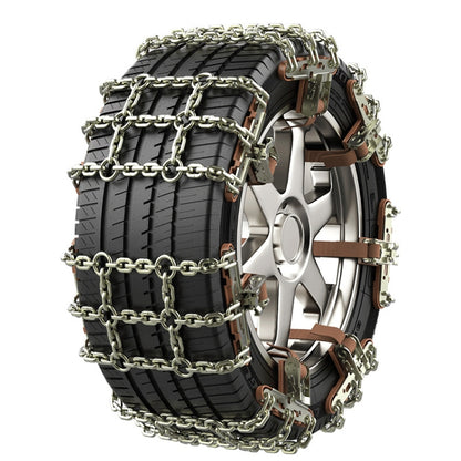 Car Tire Truck SUV Snow Winter Emergency Anti-Skid Chain, Style:, Field Type (Small), Field Type (Large)