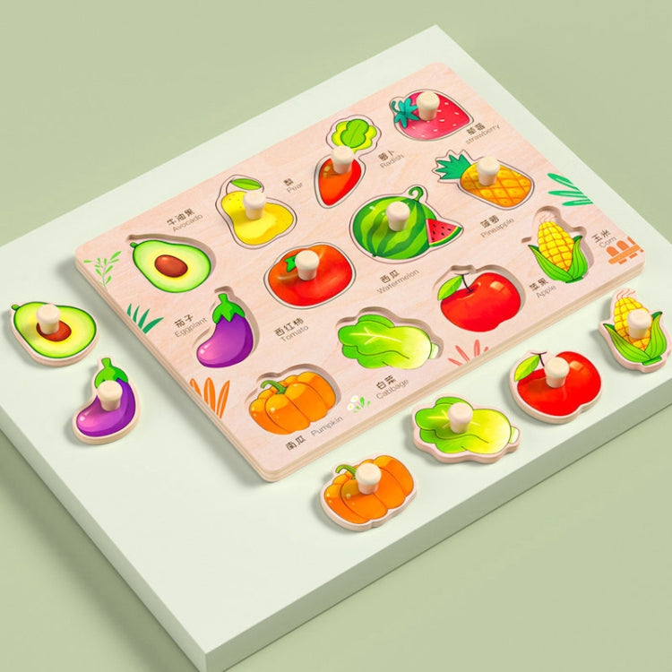 Mongolian Early Teachers Puzzle Blocks Shape Pairing Embedded Board, Style:, Animal, Traffic, Fruit Vegetable, Hand Grasp Animal, Hand Grasp Traffic, Hand Grasp Fruit Vegetable, 12 Hole Geometric Shape, Four Seasons Animal, Magnetic Fruits
