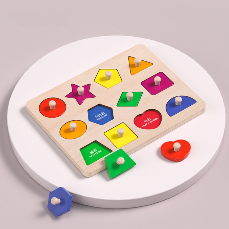 Mongolian Early Teachers Puzzle Blocks Shape Pairing Embedded Board, Style:, Animal, Traffic, Fruit Vegetable, Hand Grasp Animal, Hand Grasp Traffic, Hand Grasp Fruit Vegetable, 12 Hole Geometric Shape, Four Seasons Animal, Magnetic Fruits