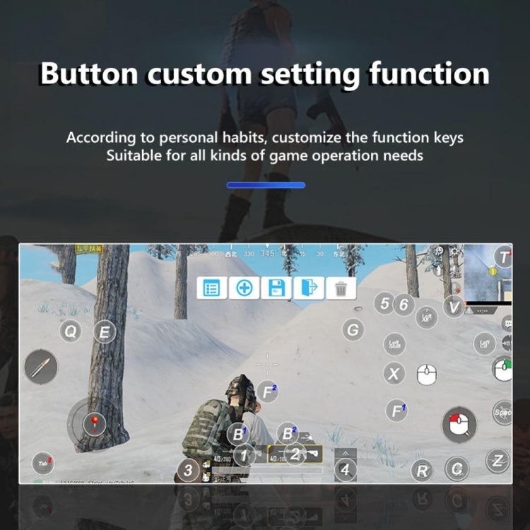 VR SHINECON S9 For Android/iOS Phones Wireless Bluetooth Direct Play Game Handle With Holder, S9