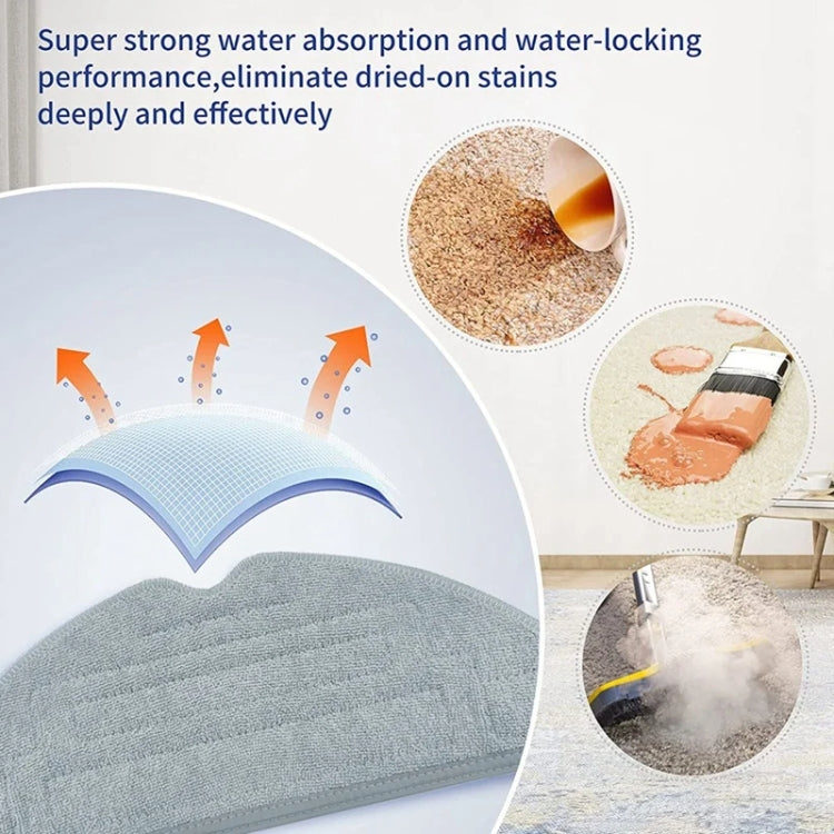 For Roborock G20 / S8 Pro ULTRA Vacuum Cleaner Mop Cloth Accessories, EU Version Gray, US Version Blue, US Version Gray