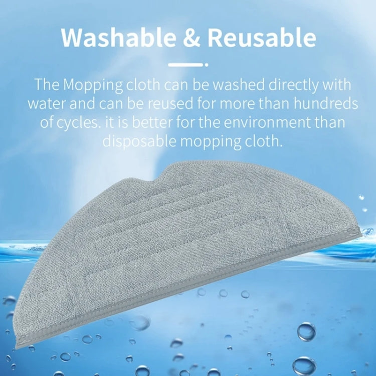 For Roborock G20 / S8 Pro ULTRA Vacuum Cleaner Mop Cloth Accessories, EU Version Gray, US Version Blue, US Version Gray