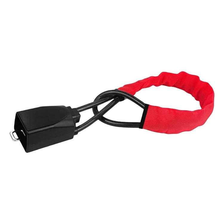 S308 Car Steering Wheel Wire Rope Lock Security Anti-theft Locks, S308 Black, S308 Red, S308 Yellow