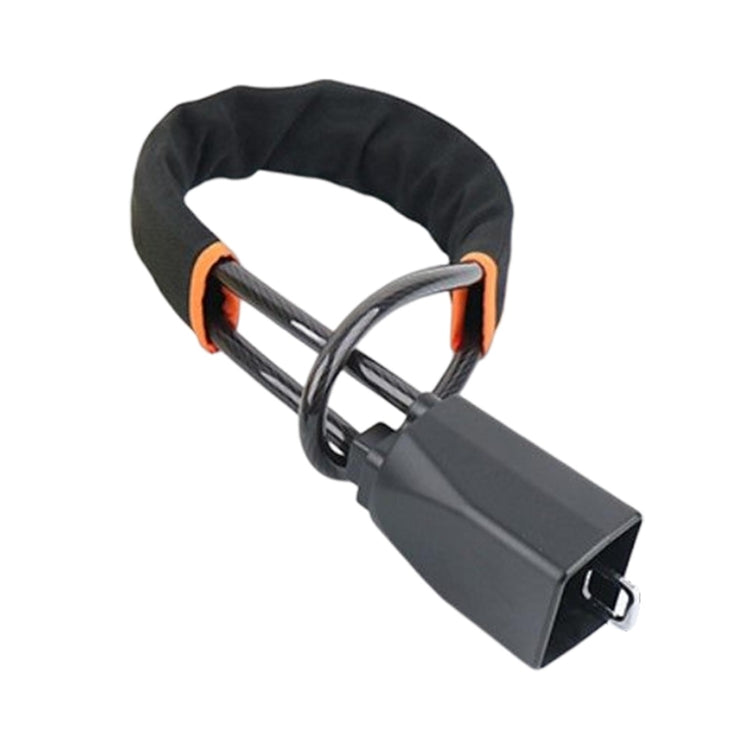 S308 Car Steering Wheel Wire Rope Lock Security Anti-theft Locks, S308 Black, S308 Red, S308 Yellow