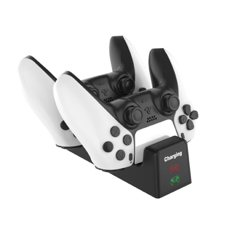 For PS5 SYP-1018 Gamepad Charging Bracket Dual Dock Charger with LED Indicator, SYP-1018(USB)