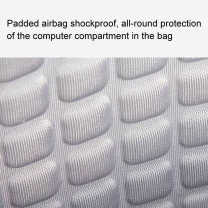 LUCKYBAT Laptop Bag Airbag Anti-drop Crossbody Handbag, S 13.3-16 Inch, L 16 Inch