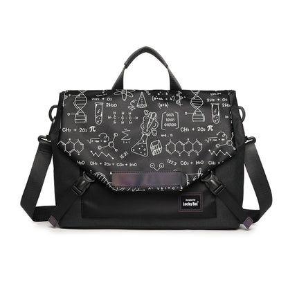 LUCKYBAT Laptop Bag Airbag Anti-drop Crossbody Handbag, S 13.3-16 Inch, L 16 Inch