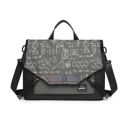 LUCKYBAT Laptop Bag Airbag Anti-drop Crossbody Handbag, S 13.3-16 Inch, L 16 Inch