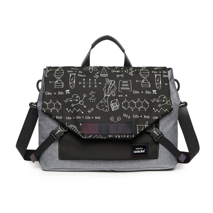 LUCKYBAT Laptop Bag Airbag Anti-drop Crossbody Handbag, S 13.3-16 Inch, L 16 Inch