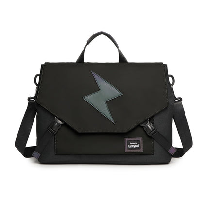 LUCKYBAT Laptop Bag Airbag Anti-drop Crossbody Handbag, S 13.3-16 Inch, L 16 Inch