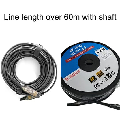 2.0 Version HDMI Fiber Optical Line 4K Ultra High Clear Line Monitor Connecting Cable, Length:, 10m