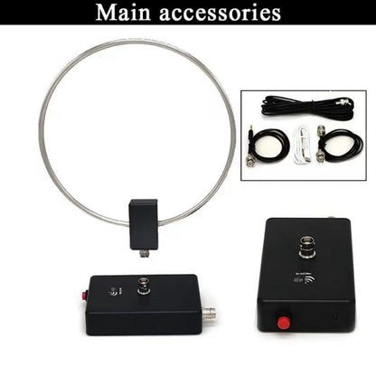 GA800 10KHz-159MHZ HF Radio Short Wave Antenna With Source Ring Shaped Antenna
