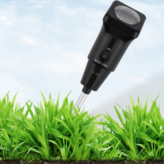 LY601 Soil Detector Greenhouse Planting Soil PH Hygrometer, LY601
