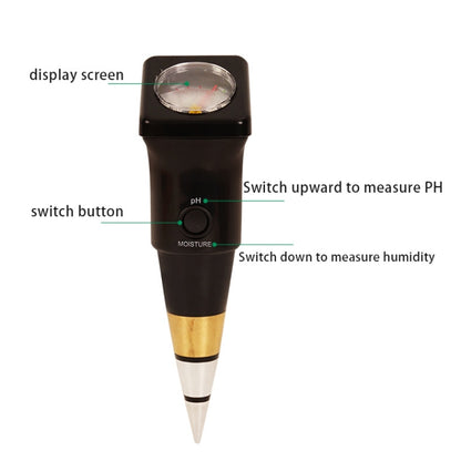 LY602 Soil Detector Humidity PH Rapid Test Monitor, LY602