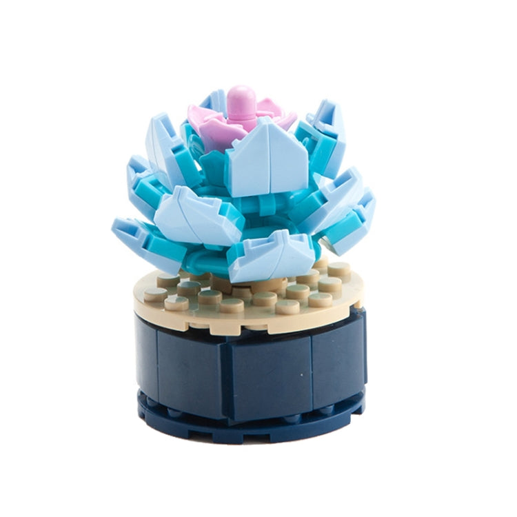 CAYI Potted Plant Building Blocks Office Decoration Small Particles Assembly Puzzle Toys, 2600A, 2600D, 2600E, 2600B, 2600C, 2600F