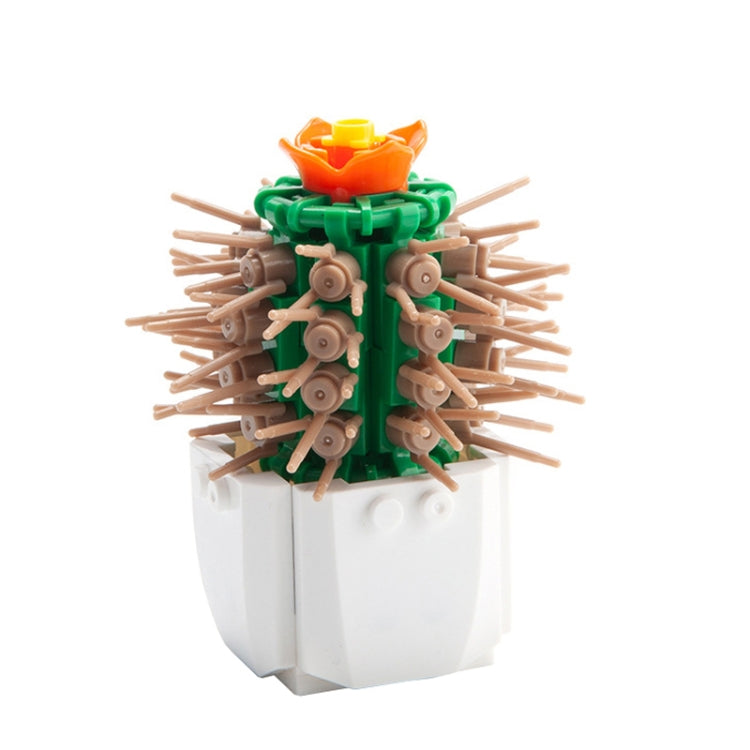 CAYI Potted Plant Building Blocks Office Decoration Small Particles Assembly Puzzle Toys, 2600A, 2600D, 2600E, 2600B, 2600C, 2600F