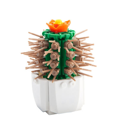 CAYI Potted Plant Building Blocks Office Decoration Small Particles Assembly Puzzle Toys, 2600A, 2600D, 2600E, 2600B, 2600C, 2600F