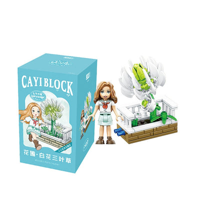 CAYI Flower Garden Bouquet Small Particle Puzzle Building Block Toy, 13101, 13102, 13103, 13104, 13106