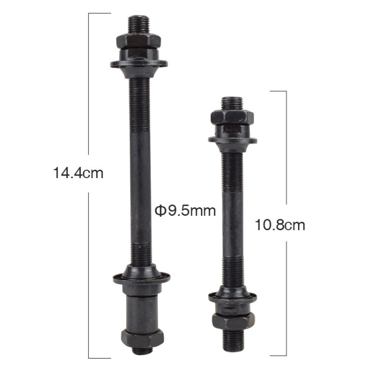 Bicycle Hollow Shaft Hub Quick Release Rod Bearing Modification Accessories, Specification: Rear Axle, Front Axle, Rear Axle