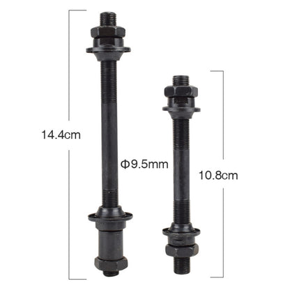 Bicycle Hollow Shaft Hub Quick Release Rod Bearing Modification Accessories, Specification: Rear Axle, Front Axle, Rear Axle